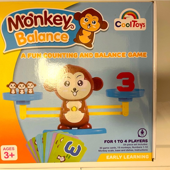 Monkey Balance Counting Game - Picture 1 of 3